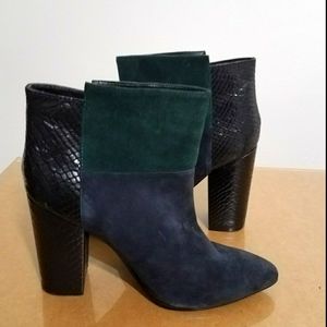 Colorblock Booties